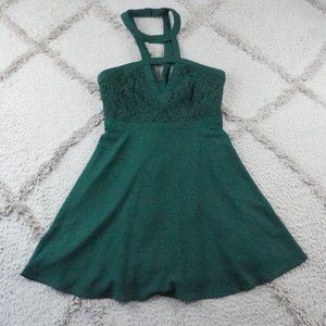 Lulu's Green Mini Dress